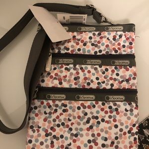 LeSportsac Kasey Three Zip Crossbody